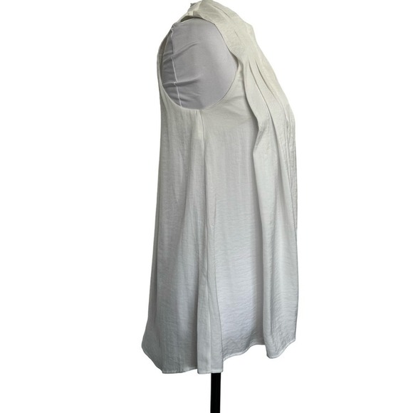 AVALIANI Top Sleeveless Silk Viscose Handmade Italian Blouse Size Small New - Picture 2 of 11